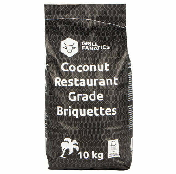 coconut restaurant grade briquettes