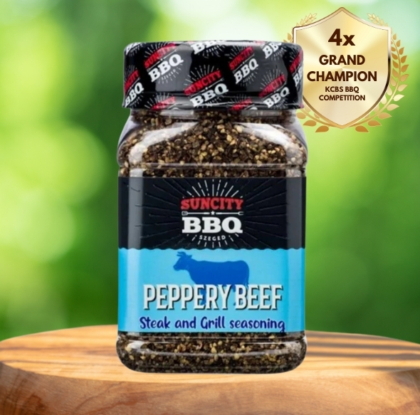 SunCity Peppery Beef GRILL Rub 280g - začimbna mešanica